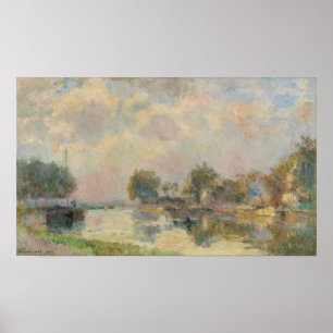 Lebourg - Am Flussufer 1909 Poster
