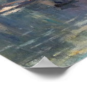 Lebourg - Cathedrale De Dordrecht Poster (Ecke)