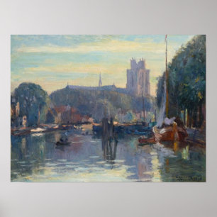 Lebourg - Cathedrale De Dordrecht Poster