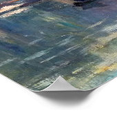 Lebourg - Cathedrale De Dordrecht Poster (Ecke)