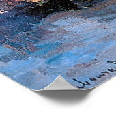 Lebourg - Dieppe Steam Amarre 1881 Poster (Ecke)