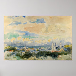 Lebourg - Dorfbild 1915 Poster