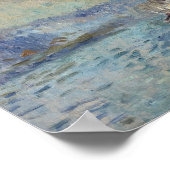 Lebourg - im Hafen von Rouen Poster (Ecke)