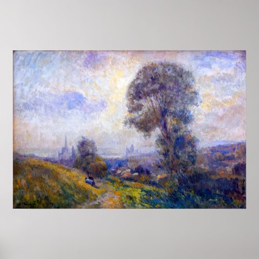 Lebourg - Mont Gargan Rouen Poster (Vorne)