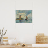 Lebourg - Moulin A Delft Poster (Küche)