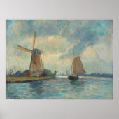 Lebourg - Moulin A Delft Poster (Vorne)