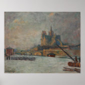 Lebourg - Notre Dame Poster (Vorne)