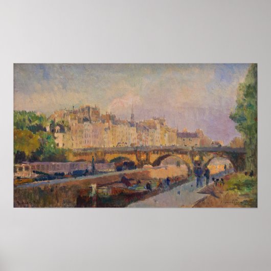 Lebourg - Paris Der Pont Neuf Poster (Vorne)