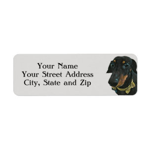 LeBron die Dackel Address Labels
