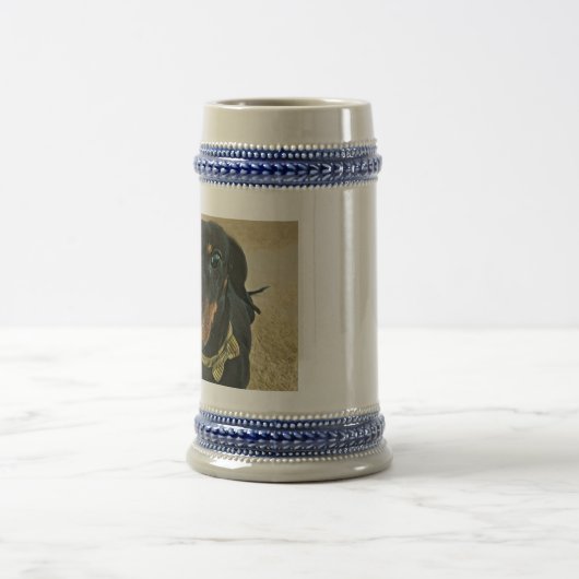 LeBron die Dackel Beer Stein Bierglas (Mittel)