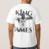 Lebron James GOAT T - Shirt (Rückseite)