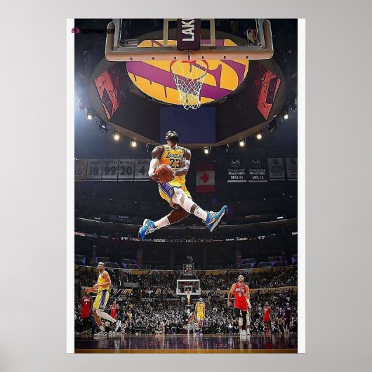 lebronfarbene Spiele, nba, Basketball, king james, Poster (Vorne)