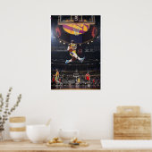 lebronfarbene Spiele, nba, Basketball, king james, Poster (Küche)
