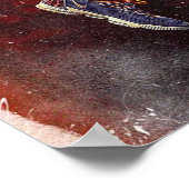 lebronfarbene Spiele, nba, Basketball, king james, Poster (Ecke)