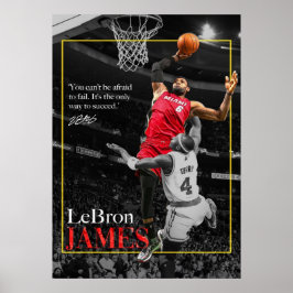 lebronfarbene Spiele, nba, Basketball, king james, Poster