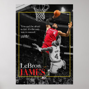 lebronfarbene Spiele, nba, Basketball, king james, Poster