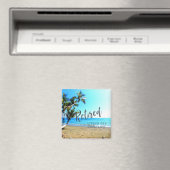 "Lebt das gute Leben!" Magnet (In Situ (Geschirrspüler))