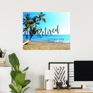 "Lebt das gute Leben!" Poster