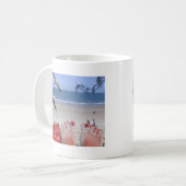 LEBT EINEN STRAND KAFFEETASSE (Vorderseite Links)