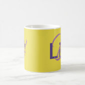 Lebt reichlich John 10:10 Yellow Custom Scripture Kaffeetasse (Mittel)