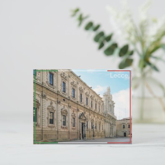 Lecce - Italien Postkarte (Stehend Vorderseite)