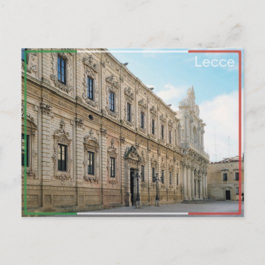 Lecce - Italien Postkarte (Vorderseite)