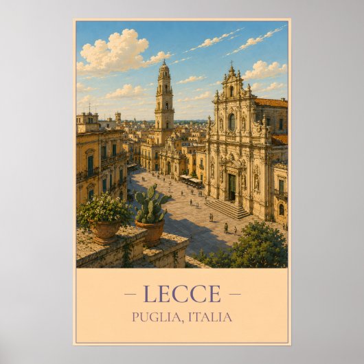 Lecce Poster (Vorne)