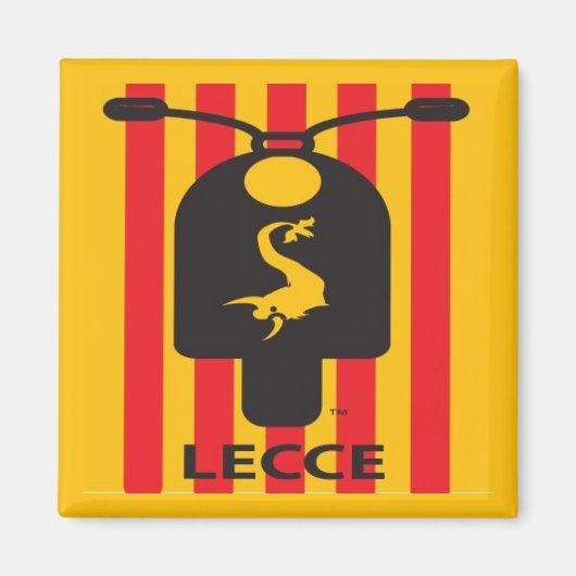 Lecce Scooter Magnet (Vorne)