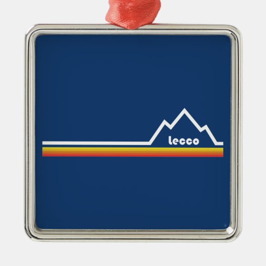 Lecco, Italien Ornament Aus Metall (Vorne)