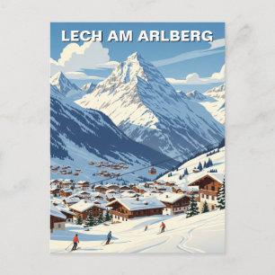 Lech am Arlberg Austria Travel Postkarte