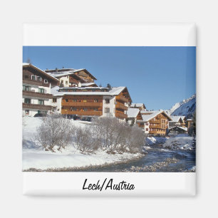 Lech am Arlberg in Austria Souvenir Magnet