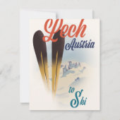 Lech Austria Ski Poster (Vorderseite)