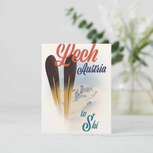Lech Austria Ski Poster (Stehend Vorderseite)