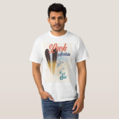 Lech Austria Ski Poster T-Shirt (Vorne ganz)