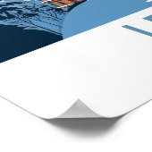 Lech Austria Travel Print Poster (Ecke)