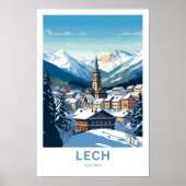 Lech Austria Travel Print Poster (Vorne)