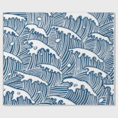 LECH, der BLAUES UND Weißbuch EINWICKELT Geschenkpapier (Flach)