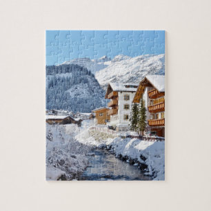 Lech in Austria Souvenir Puzzle