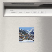 Lech in Österreich am Arlberg Souvenir Magnet (In Situ (Geschirrspüler))