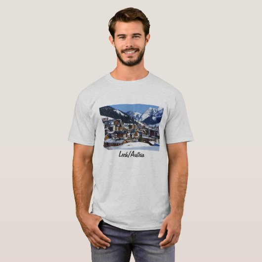 Lech in Österreich am Arlberg T-Shirt (Vorne ganz)