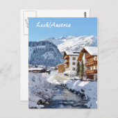 Lech in Österreich - Postkarte (Vorne/Hinten)