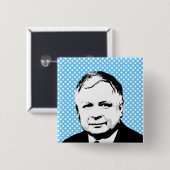 Lech Kaczynski Button (Vorne & Hinten)