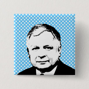 Lech Kaczynski Button