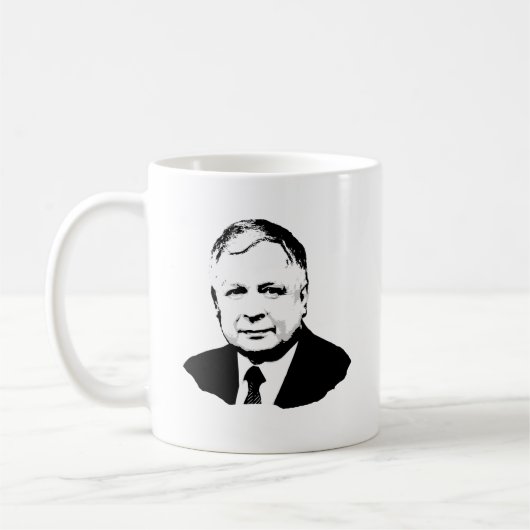 Lech Kaczynski Kaffeetasse (Links)