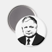 Lech Kaczynski Magnet (Vorderseite/Rückseite)