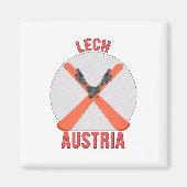 Lech, Österreich Magnet (Vorne)