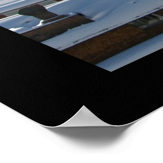 Lech, Österreich Poster (Ecke)