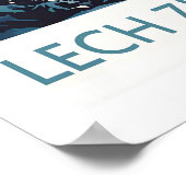 Lech Zürs am Arlberg Ski Poster 1 (Ecke)