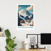 Lech Zürs am Arlberg Ski Poster 1 (Heimbüro)