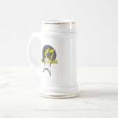 Lechaim Bierglas (Vorderseite Links)